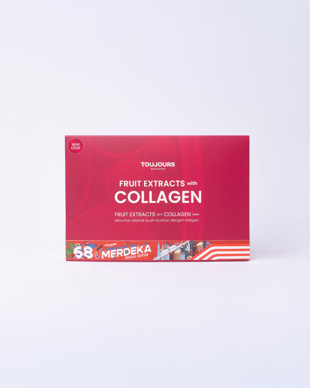 Toujours Advanced Fruit Extracts with Hydrolyzed Collagen Peptide Drink (30 Sachets)