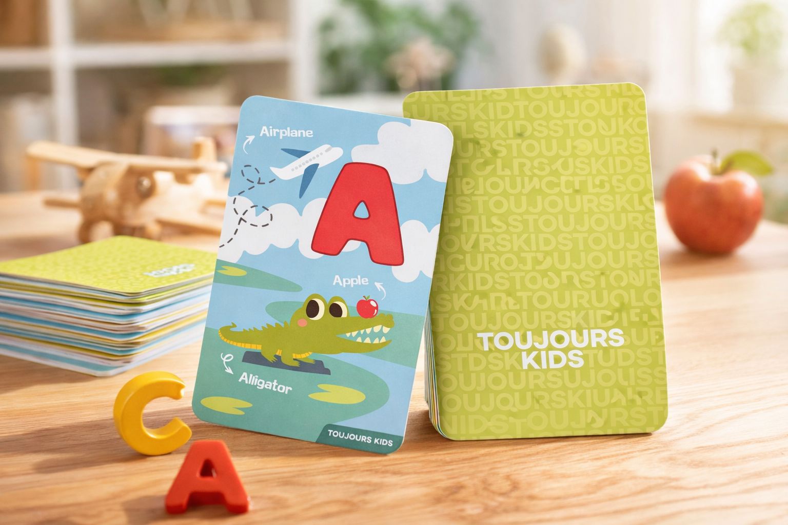 Toujours Flash Card ABC