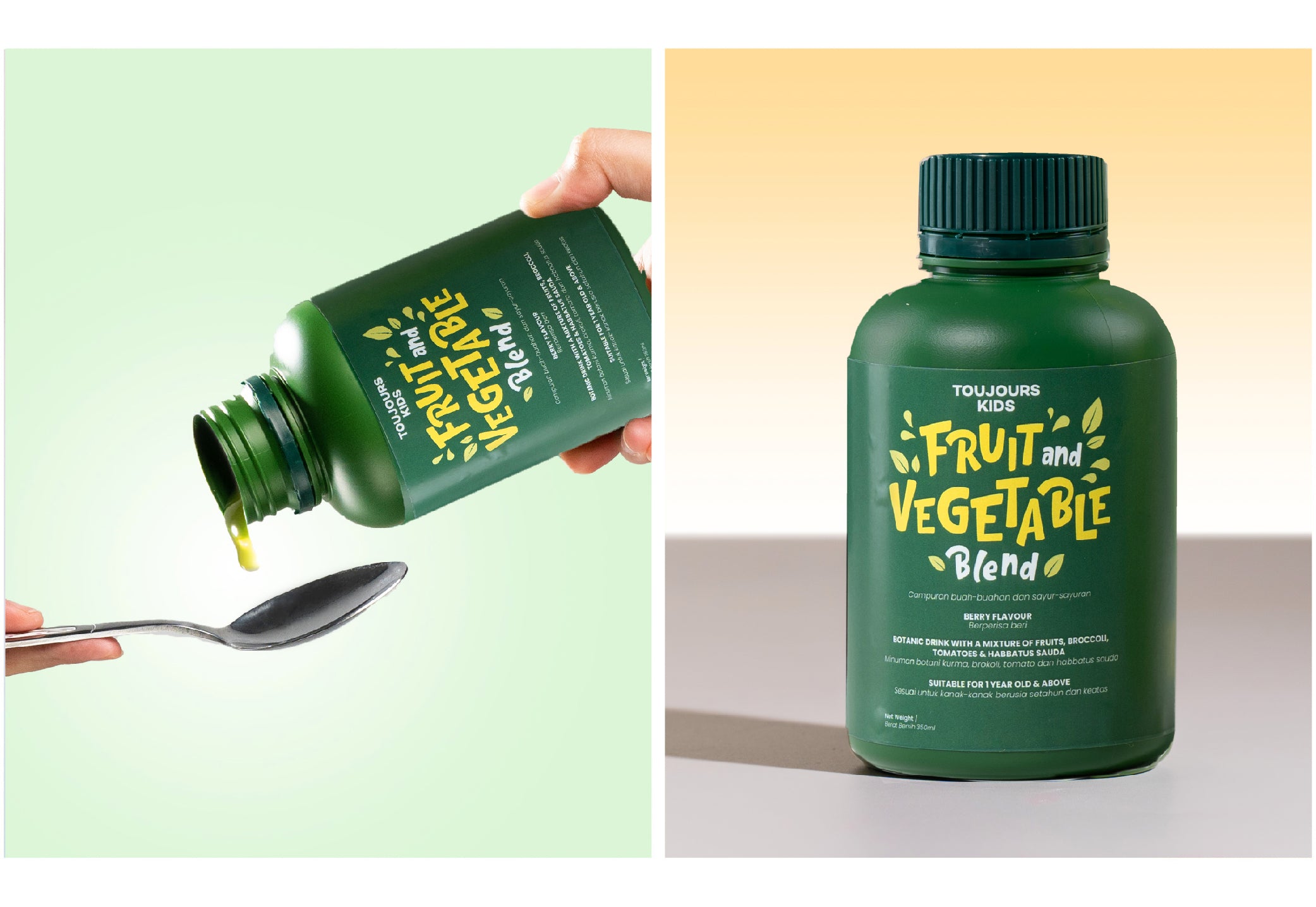 Toujours Kids Fruit and Vegetable Blend