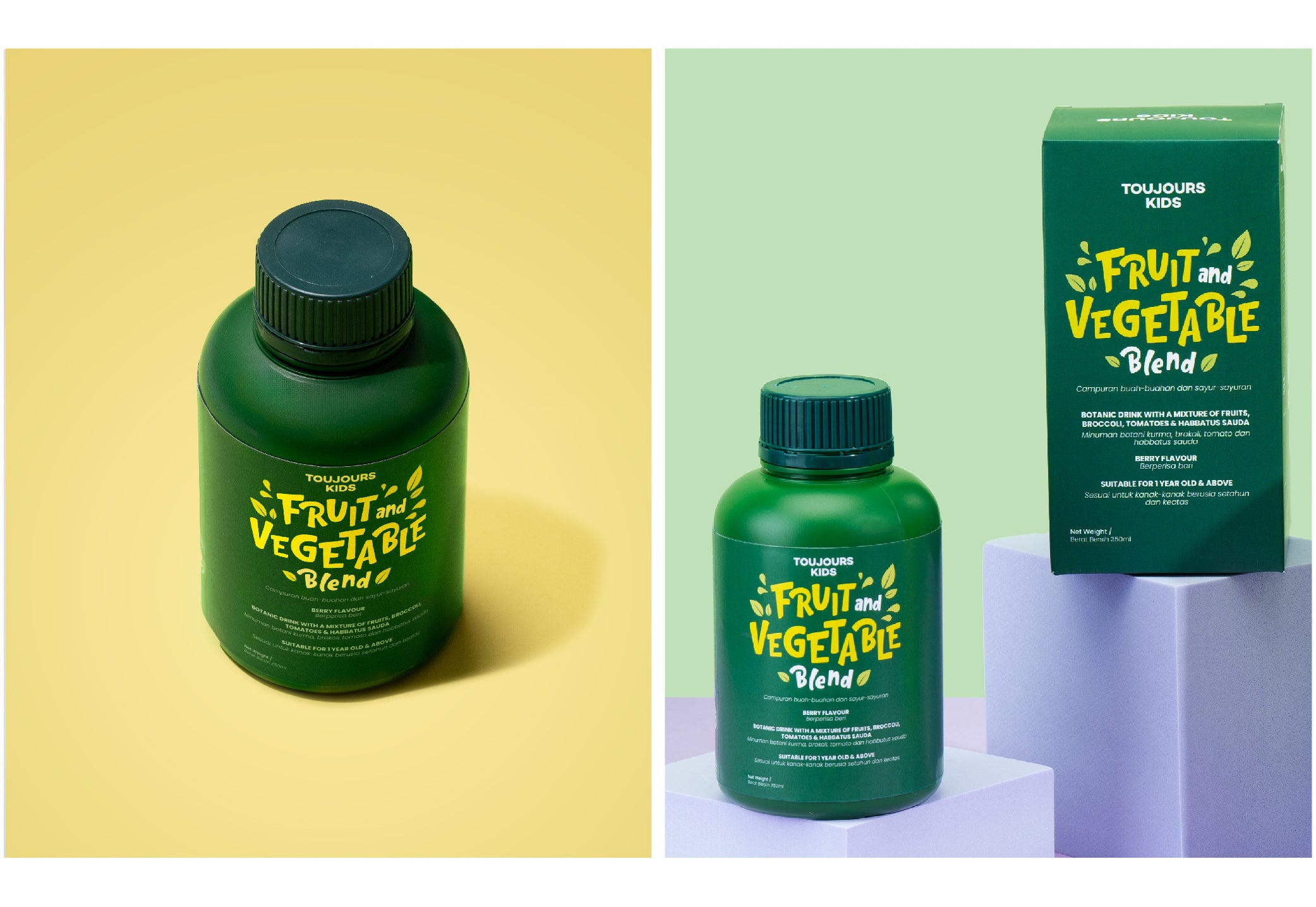 Toujours Kids Fruit and Vegetable Blend