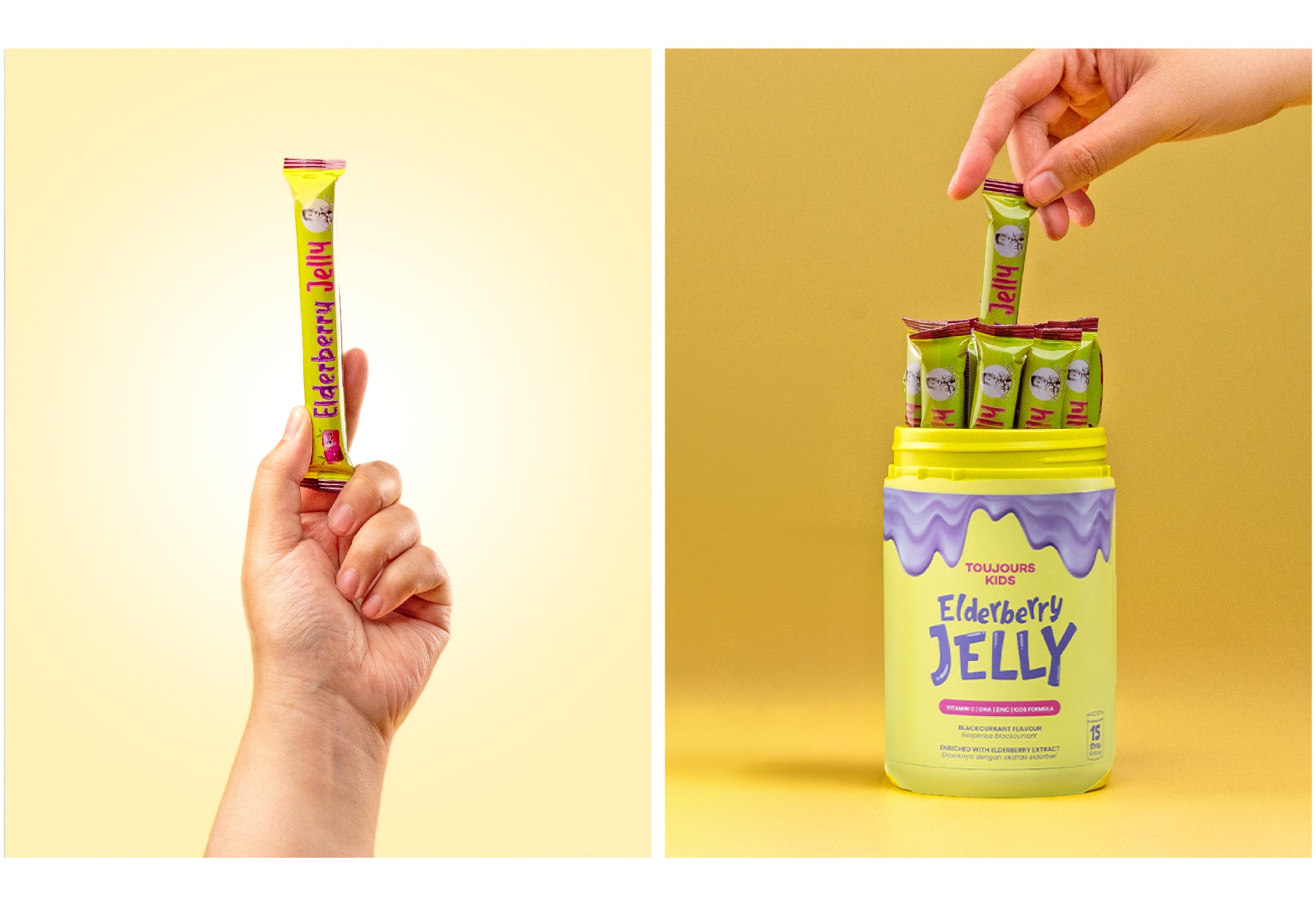 Toujours Kids Elderberry Jelly (15s)