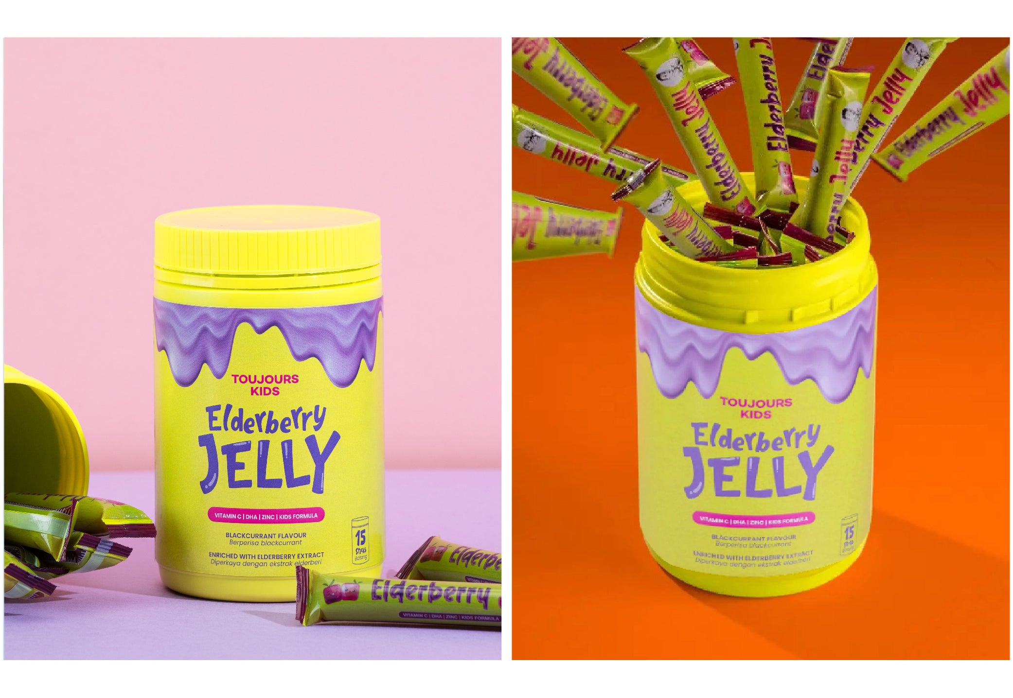 Toujours Kids Elderberry Jelly (15s)