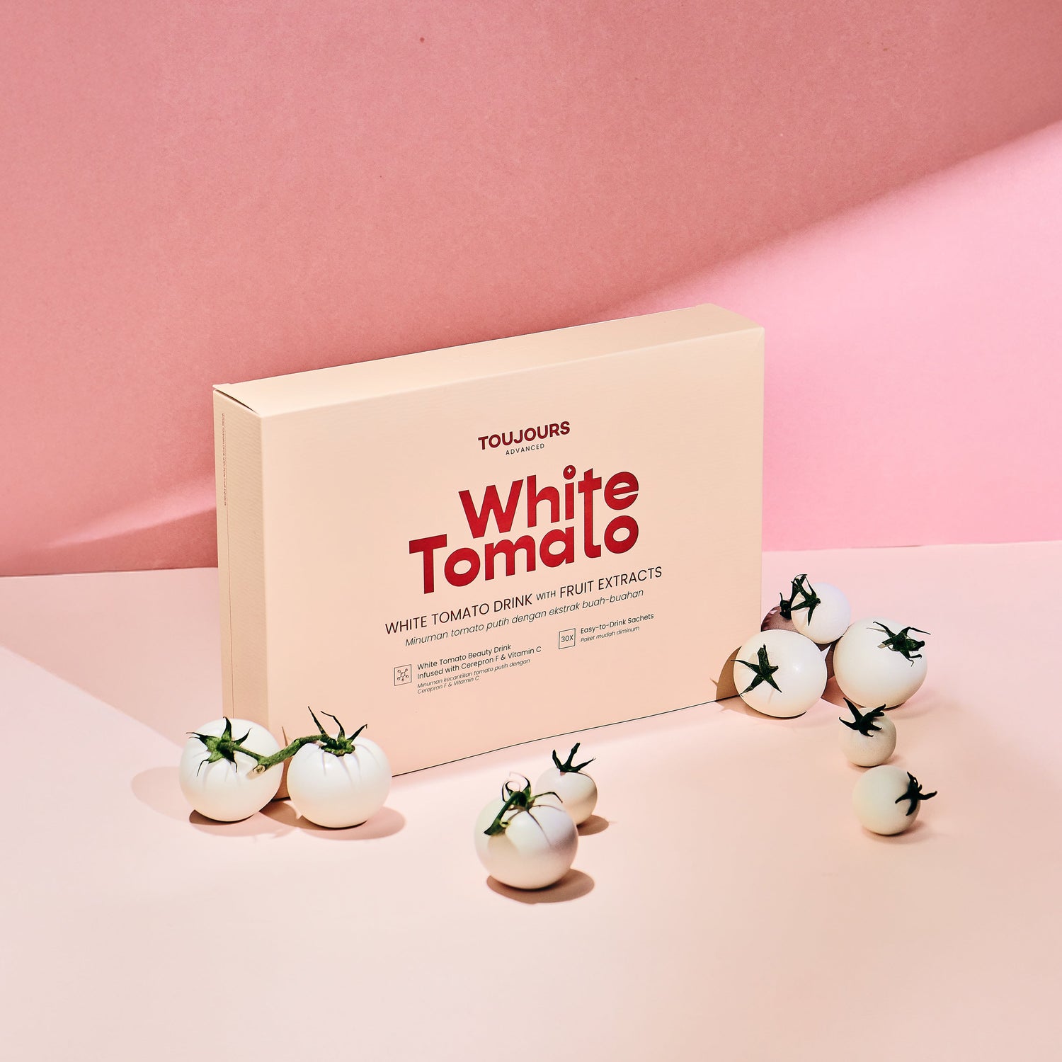 [PARTNERS] Toujours Advanced White Tomato with Fruit Extracts Drink (30 Sachets)