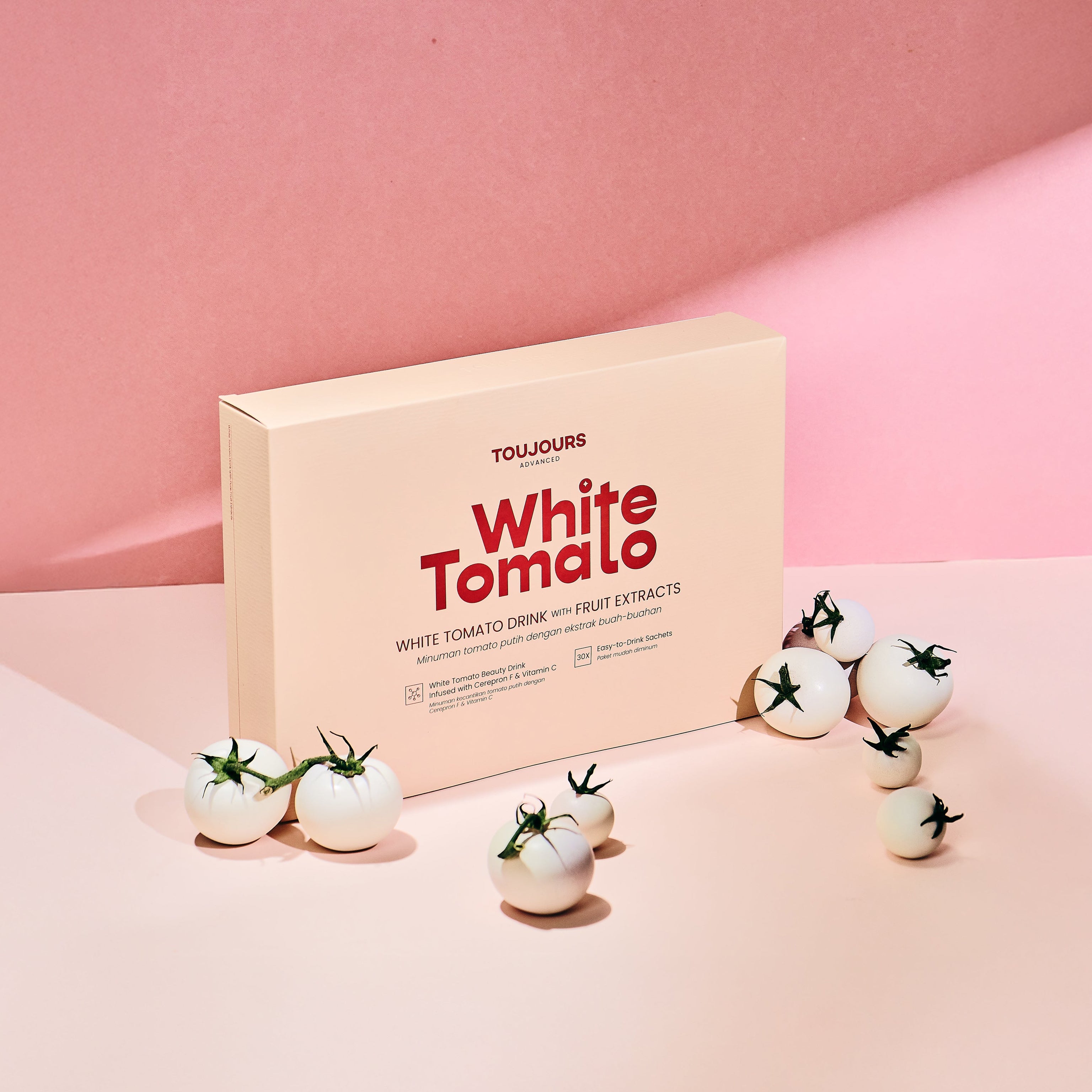 [PARTNERS] Toujours Advanced White Tomato with Fruit Extracts Drink (30 Sachets)