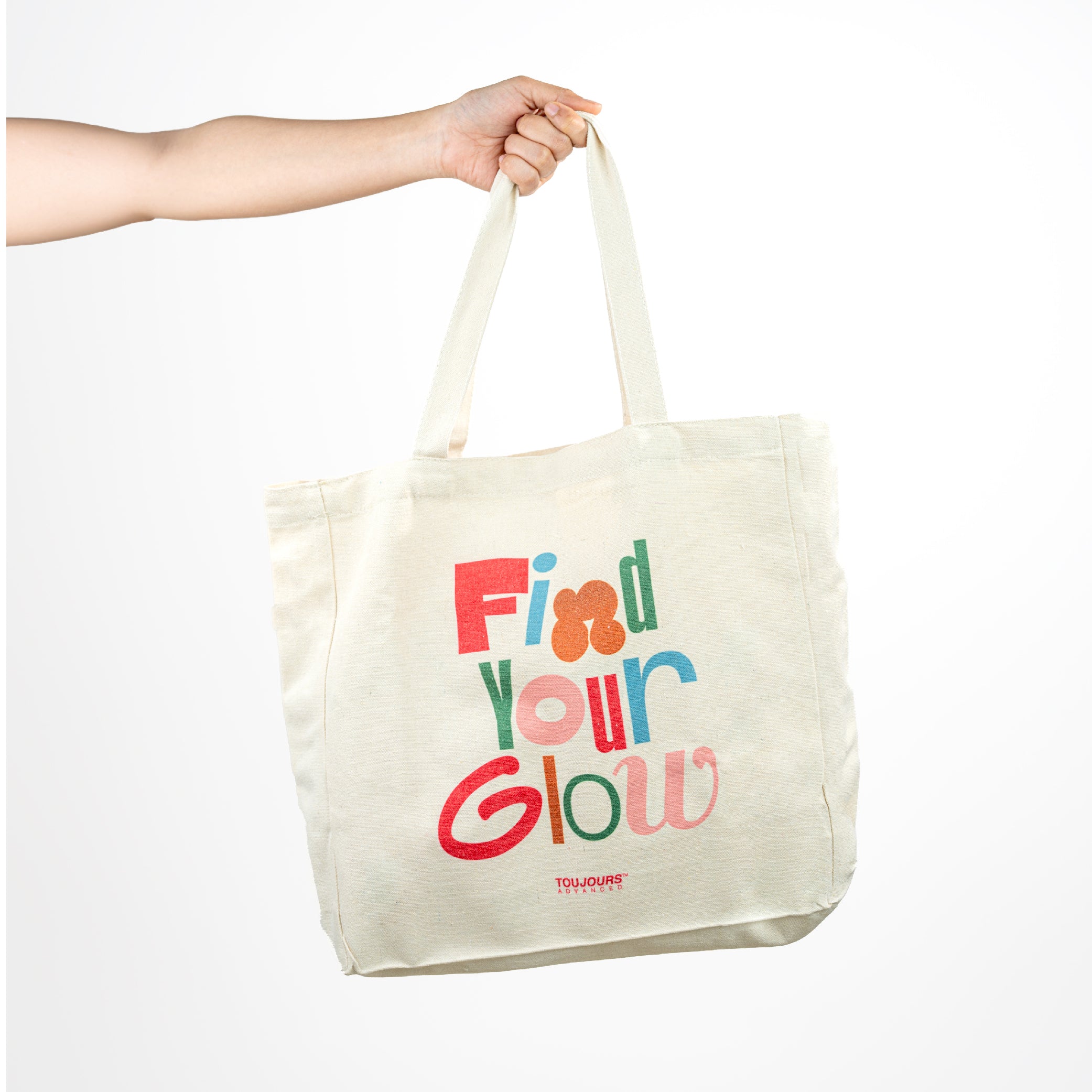 Toujours Find Your Glow Tote Bag