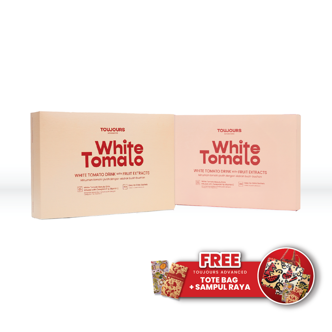 Booster Glow 3 - 2 x Toujours Advanced White Tomato (30 Sachets)