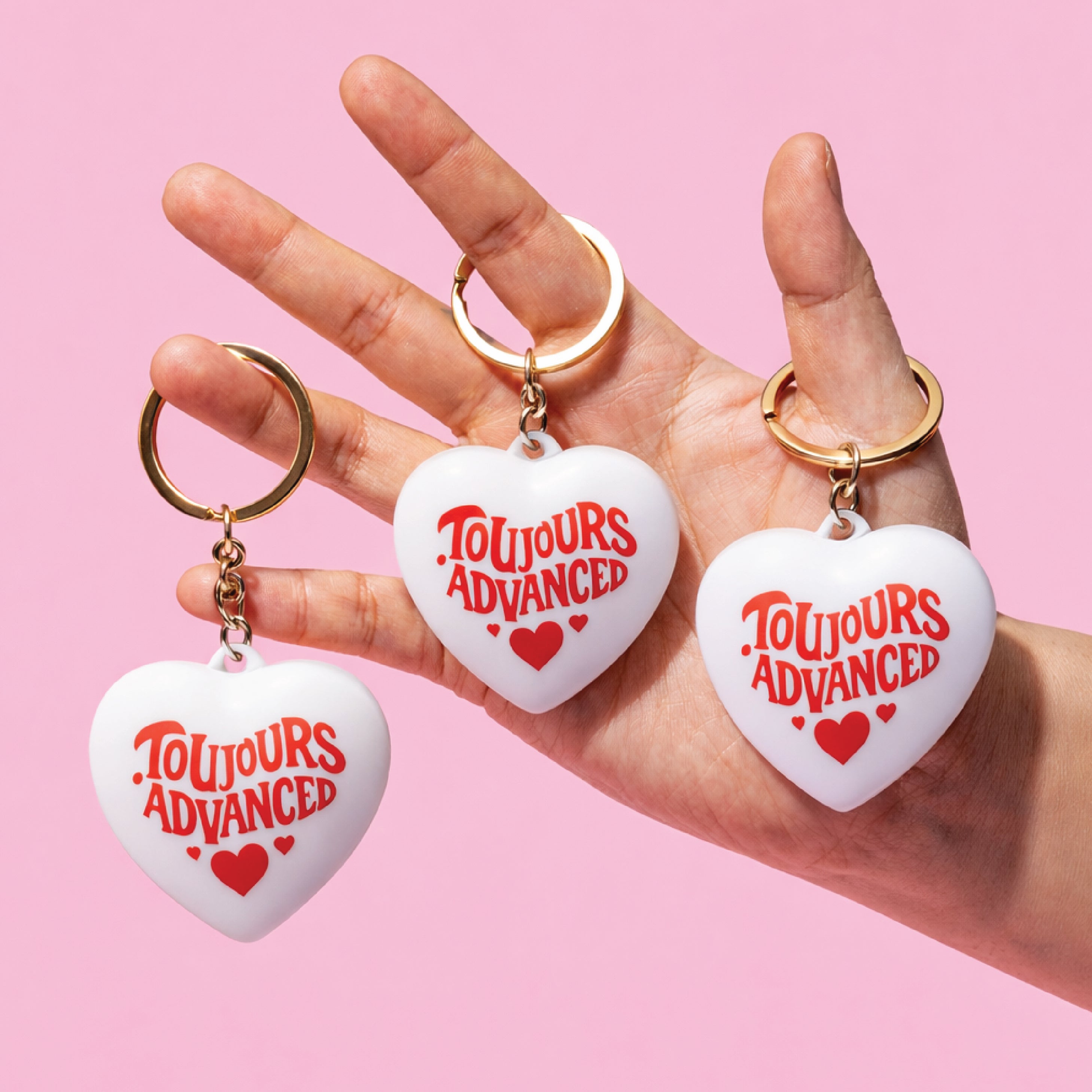 Toujours Motion Glow Keychain